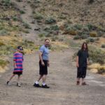 trail to Wild Horse Monument near Vantage, WA