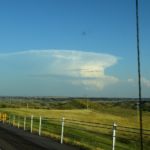 thunderstorm in SD that would give a light show later at night